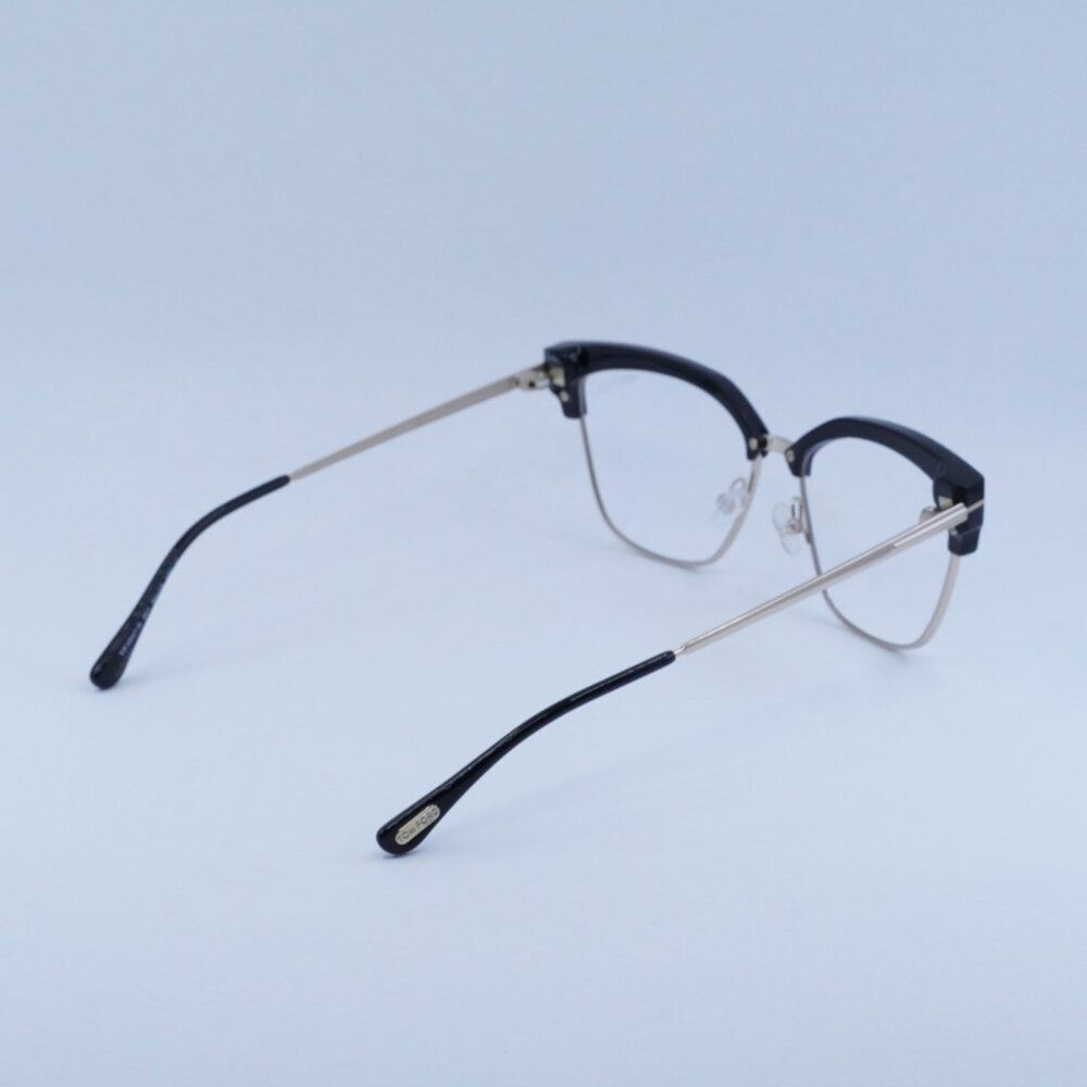 🕶️ New Tom Ford TF5547-B 001 Eyeglasses - Black Frame - Picture 9 of 10